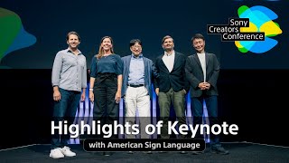 [SCC]Highlight from Keynote by Dr. Kitano: Pioneering the Future of Creation (with ASL)| Official