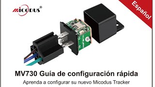 Gps Autos Camionetas Motos Corta Corriente Rastreador Mv730 MiCODUS tutorial español