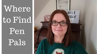 Where to Find Pen Pals