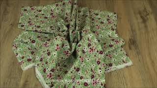 Floral Print Cotton Dress Fabric