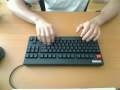 topre realforce 87u keyboard typing