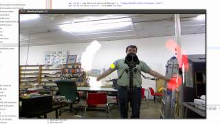 jMonkey Kinect OpenNI Art Project