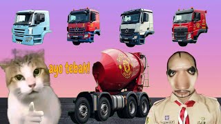 MENTEBAK GAMBAR TRUK DENGAN BENAR‼️GUESSING THE CORRECT PART OF THE TRUCK ✅