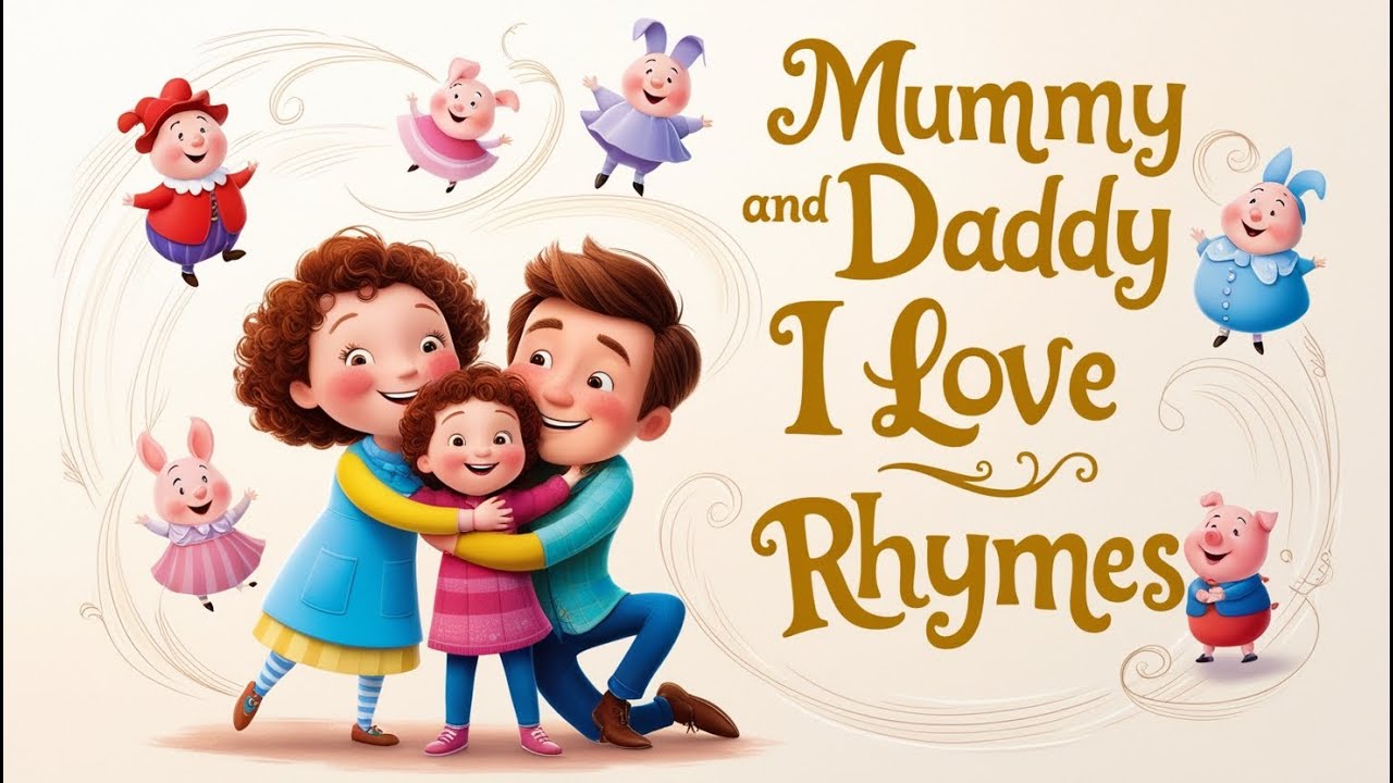Mummy And Daddy I Love You Nursery Rhymes In English Youtube