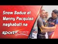 Snow Badua, Manny Pacquiao, nagkabati na!