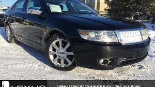 Used Black 2007 Lincoln MKZ AWD Review | Lloydminster Alberta