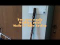 How to make a Two Tone Spiral Maple Walking Stick