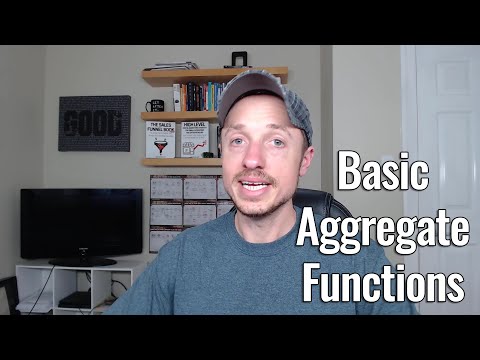 Basic Aggregate Functions in SQL (COUNT, SUM, AVG, MAX, and MIN)