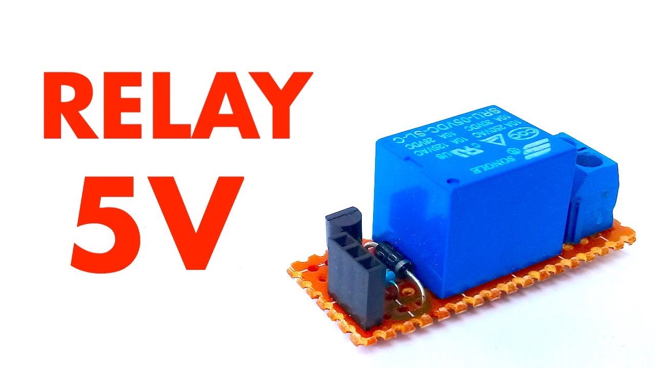 Cara Membuat Modul Relay Arduino 5V Dengan BC548 - YouTube