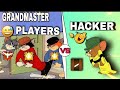 FREE FIRE TOM AND JERRY FANNY VIDEO || GRANDMASTER PLAYER VS HACKER
