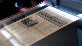 History & Digitization of the Westside Gazette