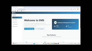 Employee Management System, FSAD Project