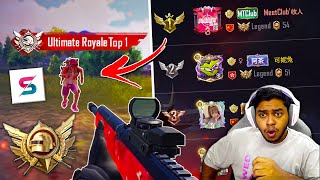 WORLD RECORD 21 KILLS LEGEND RANK ULTIMATE ROYALE ONE Match SHIBE BEST Moments in PUBG Mobile