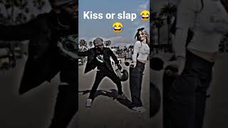 kiss or slap? interesting video #shorts #ytshorts#viral