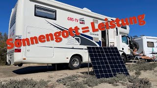 Sonnengott wird oft mitbestellt! Solar Kombi fürs Wohnmobil