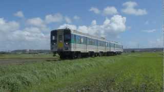 久留里線 キハ38+キハ37 東横田～横田通過 2012.9.17