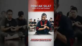 Pencak silat teknik kerambit kang cecep #pencaksilat #martialarts #senibeladiri #beladiri #shorts