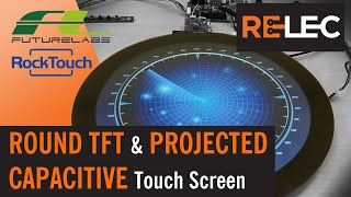 Round TFT \u0026 Projected Capacitive Touch Screen