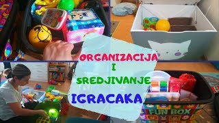 KONMARI ORGANIZACIJA I SREDJIVANJE DECIJIH IGRACAKA | TOY ORGANIZATION AND STORAGE SOLUTIONS