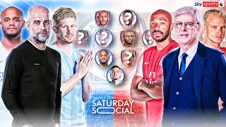 HEATED 😡 Who makes the ALL TIME Man City x Arsenal combined XI? 👀 | Saturday Social