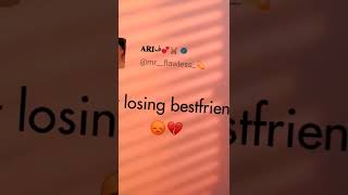 Losing Bestfriend 🥺💔 \\ bestie whatsapp status #shorts #youtubeshorts #bestfriend