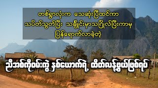 သေပြီထင်ကာ သပိတ်သွတ်ပြီး သင်္ချိုင်းမှာသဂြိုလ်ပြီးမှ ပြန်ရောက်လာတဲ့ ညီအစ်ကိုနှစ်ယောက်ရဲ့ဖြစ်ရပ်