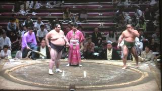 2015年9月22日大相撲9月場所10日目 天風 対 石浦