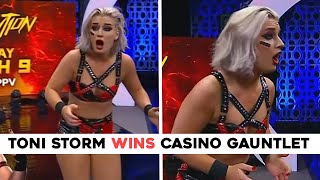 TONI STORM WINS CASINO GAUNTLET—EYES AEW WOMEN’S TITLE!