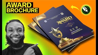 How to Design Award Program Brochure  in CorelDraw | Design Made Easy | Beginners 2024