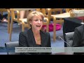 michaelia cash demands apology during fiery exchange over awu raids