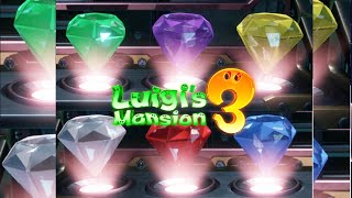 Luigi's Mansion 3 - All 90 Gems Showcase!