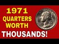 Quarters worth money to look for! 1971 quarters you should know about!