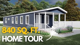 Tiny Home Living? Check Out The 840 Sq. Ft. Riverview Model!