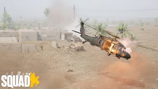 THE BEST DEFENSE?! Americans Throw EVERYTHING at the Chinese in Al Basrah | Squa