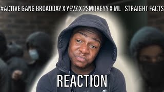 #ActiveGxng #NRB Broadday x Yevz x 2smokeyy x ML - Straight Facts (Music Video) [REACTION]