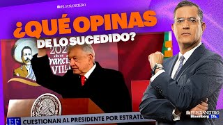 Cuestionan a AMLO en plena mañanera por su estrategia de seguridad ante los actos violentos