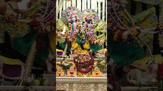 Iskon Mandir Vrindavan Aarti darshan Shri Krishna! Mathrura Vrindavan Yatra! #shorts #viralvideo