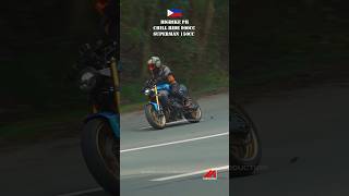 Chill Ride 900cc | Superman 150cc Yamaha XSR900 Sound #shorts #motorcycle #foryou #marilaque #bike