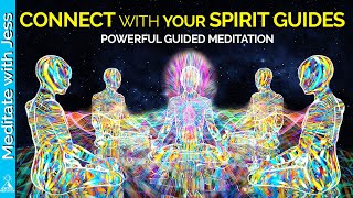 Meet Your Spirit Guides In The Crystal Cave | Powerful Guided Meditation Connect To Your Soul Group.