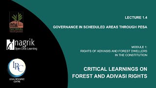 1.4 - Governance in Scheduled Areas through PESA