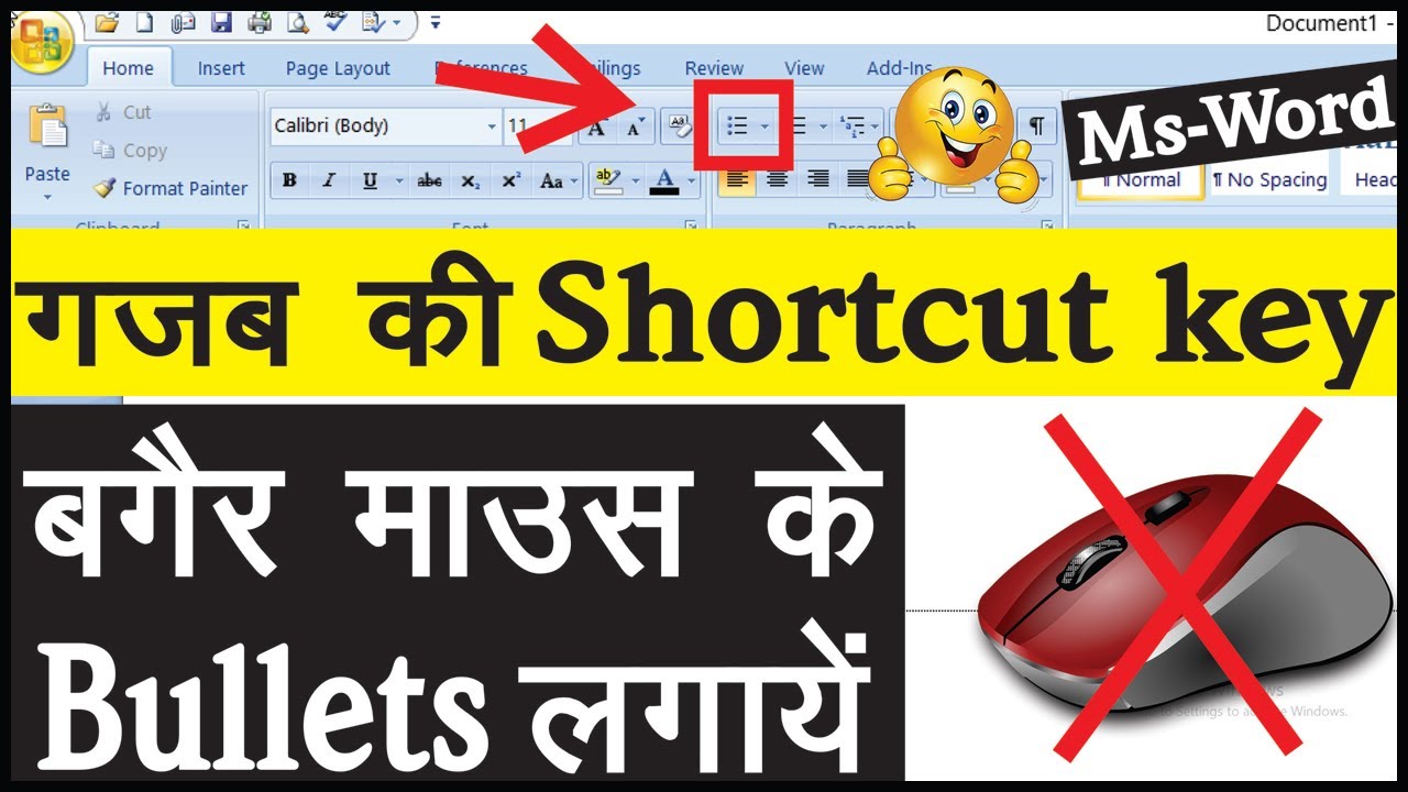 Shortcut For Bullets In Word Mac Gotden