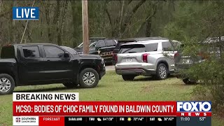 MCSO: Bodies of Choc family found in Baldwin County