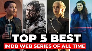 Top 5 IMDB Web Series Of All Time On Netflix, Disney+, Amazon Prime | Best IMDB Rated Series