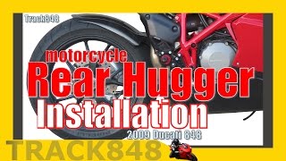 How to Install a Motorcycle Rear Tire Hugger Mudguard