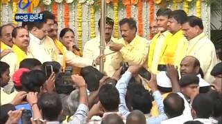 CM Chandrababu Participates in 35th TDP Formation Celebration at NTR Trust Bhavan