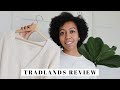 TRADLANDS REVIEW | Shelter Cardigan & Sustainable Fashion Talk | Jessica