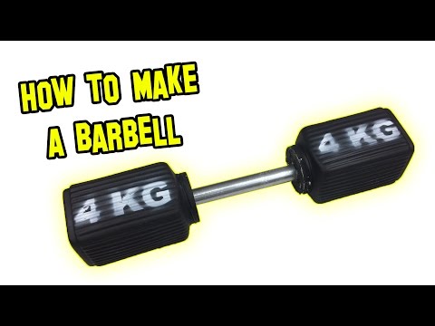✔ How to Make a dumbbells ✔ How to Make a dumbbells