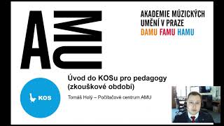 KOS - Zkouškové období (pro pedagogy)