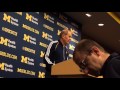 Watch John Beilein discuss Caris LeVert's timeline for return from injury