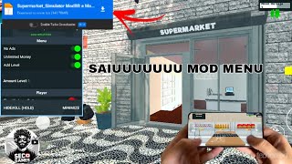 Saiu Supermarket Simulator mobile com mod menu e mod Br😲 #supermarketsimulator